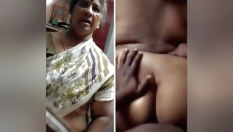 Indian granny getting fucked during the trip on road
