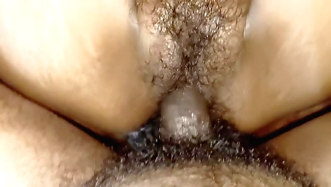 Indian girl in hairy pussy gets fucked by stepbrother