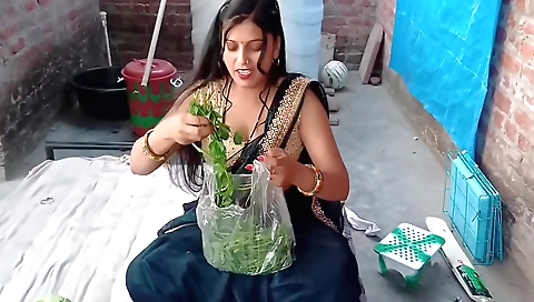 Indian brunette gets fucked hard in her room by renter