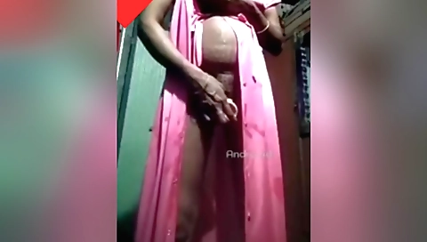 Indian girl masturbates on a webcam with a sex toy