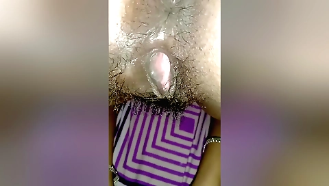 Indian guy is a fan of hairy pussy in fetish video