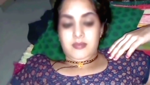 Indian brunette is sucking her husband's hard cock