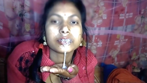 Amateur brunette mouth cum in mouth in 2k porn video