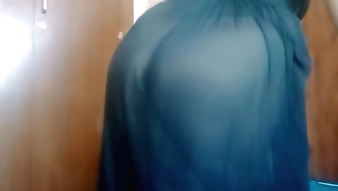 Amateur chick rubs pussy with huge boobs and shows it