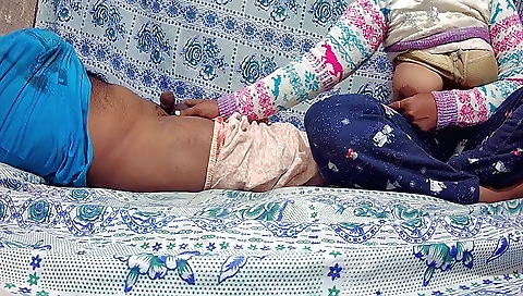 Indian sex video with a big boobed and a hairy pussy