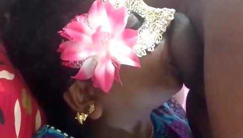 Indian teen brunette sucks in 69 position and deep throat