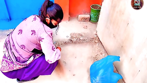 Indian girlfriend shows us her cunt with her boyfriend