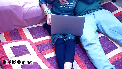 Hairy brunette indian slut fucks self after husband goes away