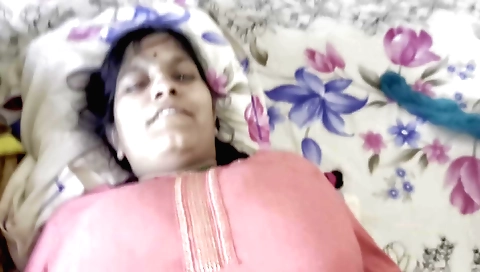 Horny indian brunette with a sexy hairy pussy fuck