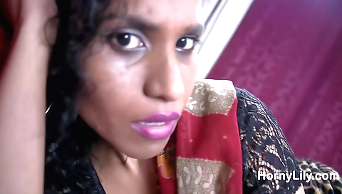 Hot indian stepmom with a big ass and a hot body is fucking