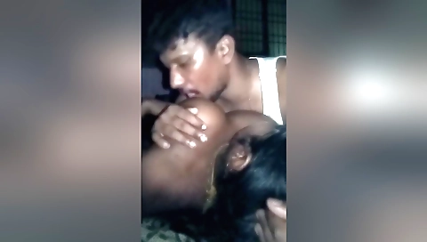 Indian wife takes off her clothes and moans in pleasure