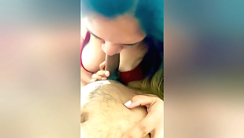 Slutty girl gets her pussy licked and fucked in POV