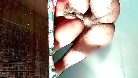 Indian girl in amateur videos is cheating with a man