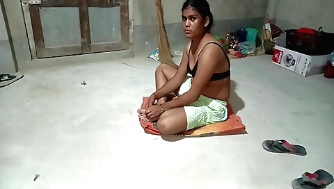 Amateur brunette girl in sexy lingerie 1st person pov