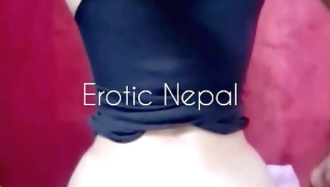 Indian hottie in stockings and fishnet dress enjoys a deepthroat sex