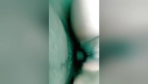 Indian slut gets fucked by a big dick on the bedroom table