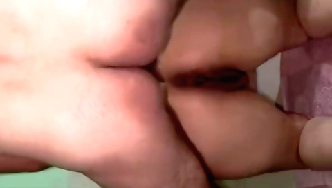 Indian ass fucked by her girlfriend in doggy style