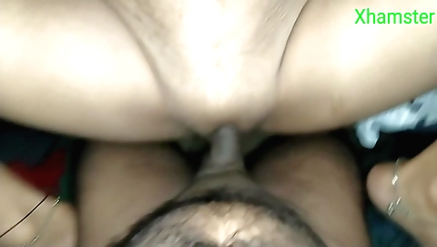 Indian stepmom gets off her stepson while riding his big dick