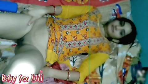 Indian girl rides her stepmom's cock in the sex video