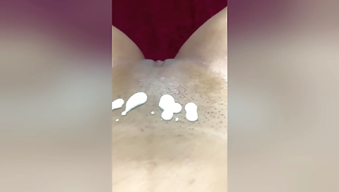 A hot chick is giving a blowjob and then a dick in pussy