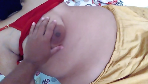 Indian teen is playing with her booty and she gets a creampie