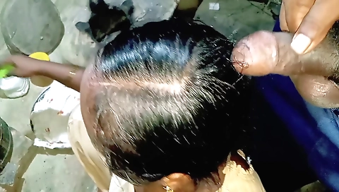 Amateur brunette stepmother and daughter playing with tits