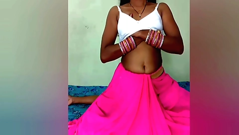 Sexy Indian teacher in a black dress fucked by his student