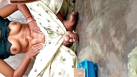 Indian bhabhi has an erotic solo video with her friend