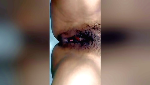 Chudai is a cute hairy indian girl who enjoys being played