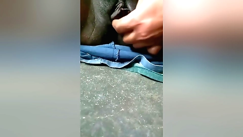 Hairy brunette show it out and shows her hairy pussy