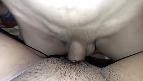 Indian girl with a thick hairy pussy has a hard sex