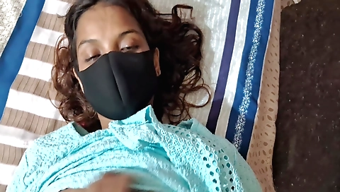 Amateur brunette stepdaughter-inlaw and stepfather-inlaw having sex