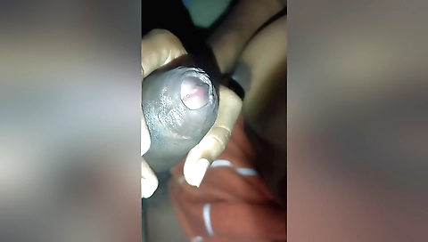 Indian woman enjoys an intense anal handjob and sex