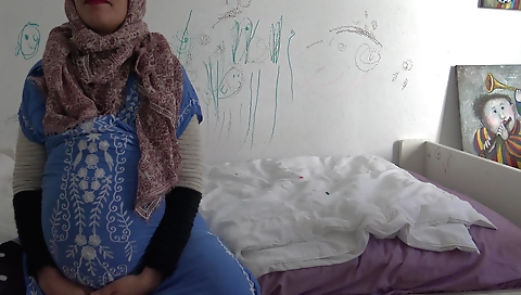 German pornstar fucks a pregnant chick in the sex video