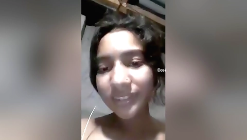 Today Exclusive- Cute Desi Village Chick Shows Her Boobs And Pussy 1