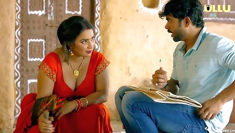 Hot brunette with a sexy ass fingering in her clothes