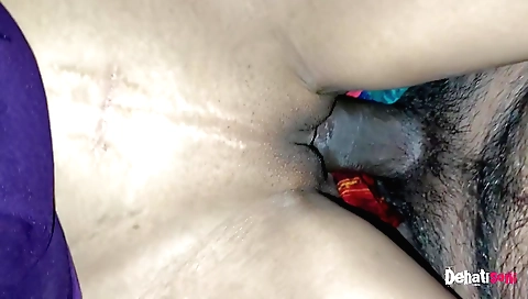 Indian girl shows her stepbrother a good time in the late night